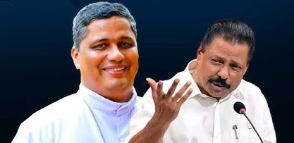 The Archdiocese of Thalassery issued a bitter statement targeting CPI(M) state secretary MV Govindan (Right) after his comments against Archbishop Mar Joseph Pamplany.
