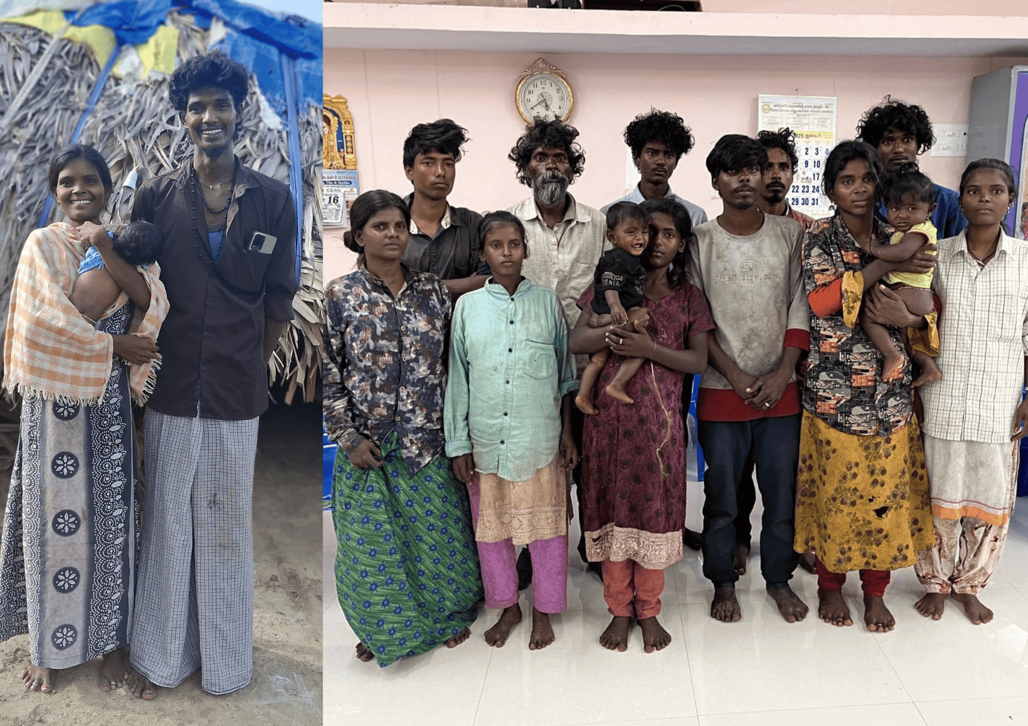 Rescued bonded labours.