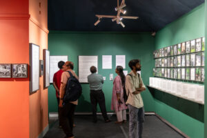 Visitors at the exhibition. (Supplied)