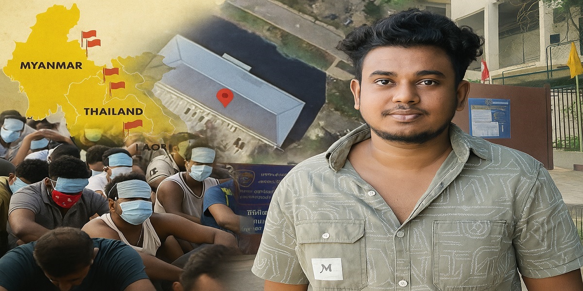 Myanmar human trafficking Trapped, tagged, and trafficked: How a Kerala man was sold into a Chinese-run scam ring near Myanmar border
