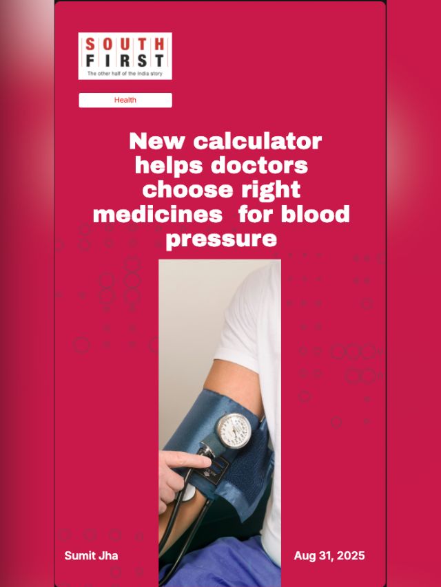 New calculator helps doctors choose right medicines  for blood pressure