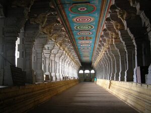 The Ramanathaswamy Temple boasts of having the longest corridor in Hindu temples in the country. (Wikimedia Commons)