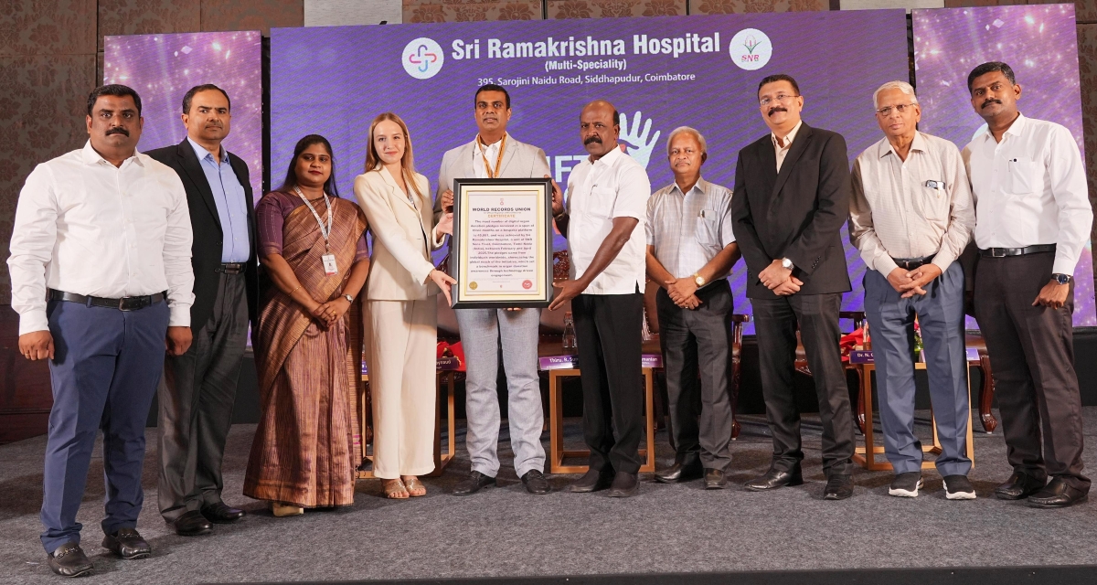 Sri Ramakrishna Hospital sets new world record