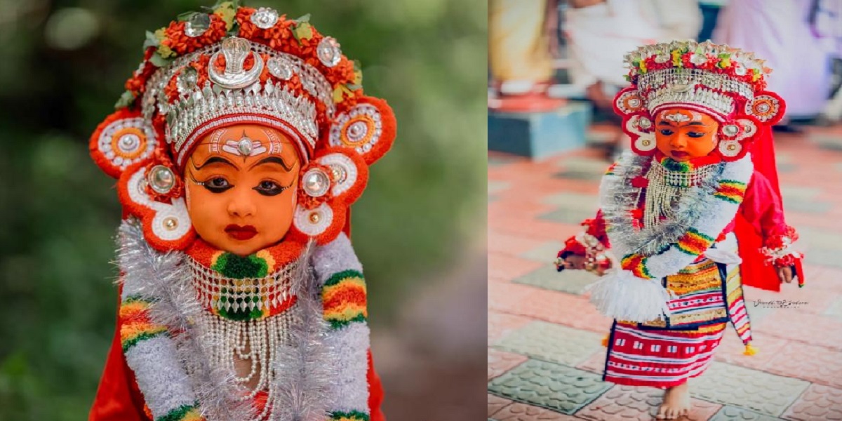 Vedan Theyyam This is the wonder of Aadi Vedan Theyyam in Malabar, where, in the heart of the monsoon, children transform into living deities.