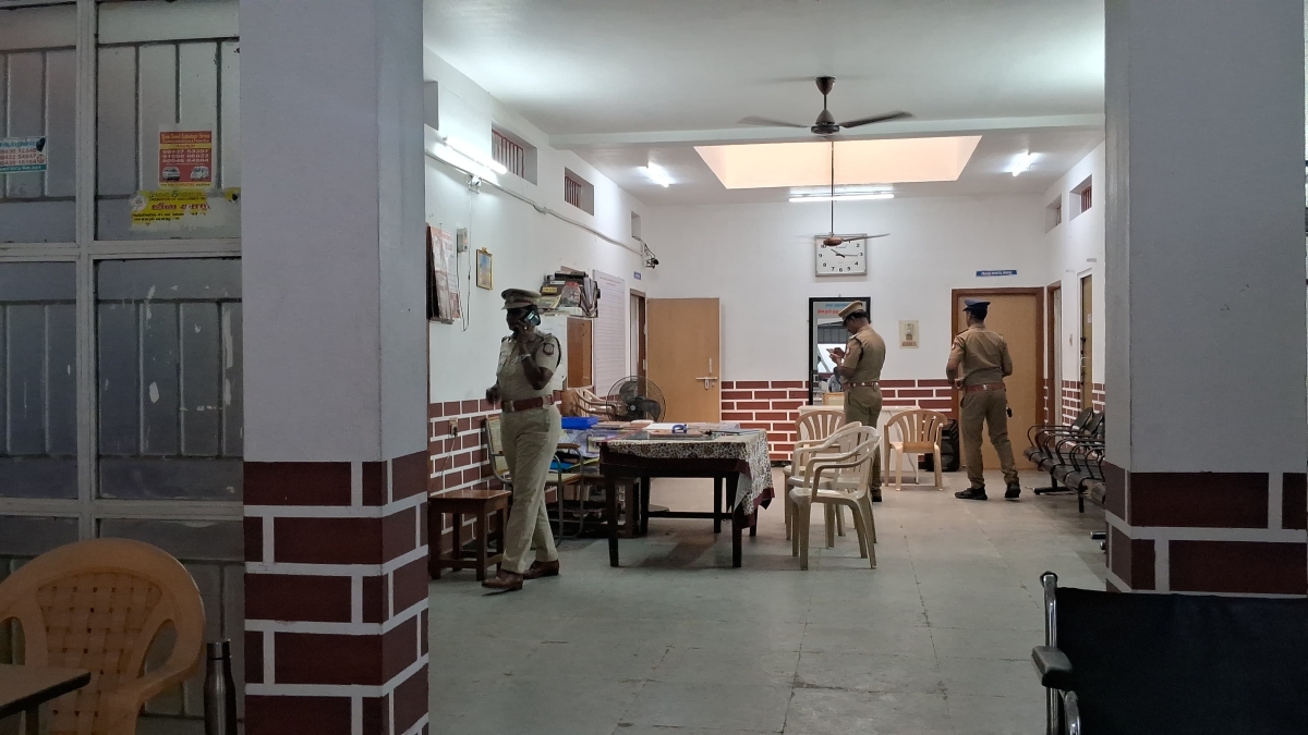 Man dies by suicide inside police station