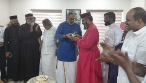 Soon after the nuns were granted bail, a section of Church leaders visited the Mararji Bhavan in the state capital with a cake to thank the BJP.