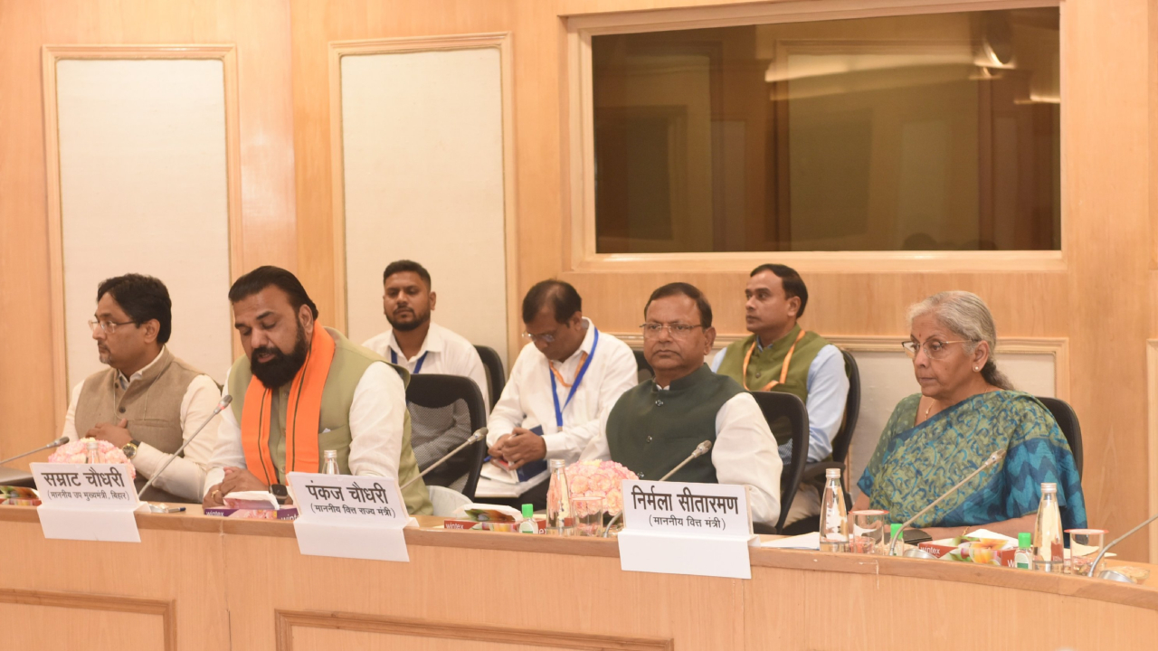 Finance Minister Nirmala Sitharaman convened meeting with GoMs over GST reforms on Thursday, 21 August. Credit: x.com/FinMinIndia