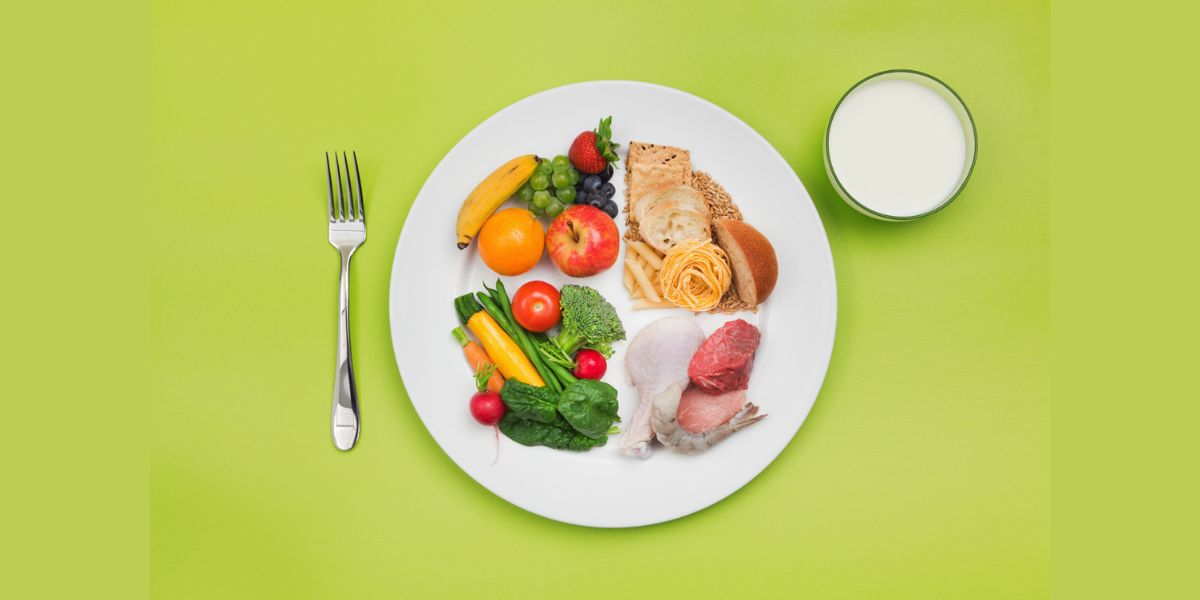 A food plate showing different items. (iStock)