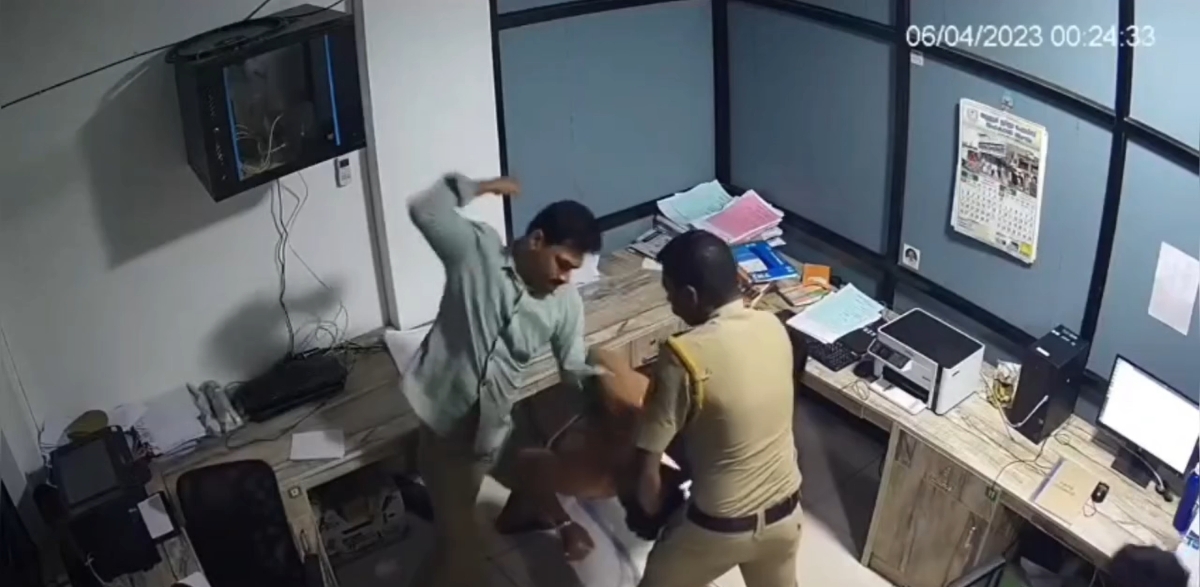 Alleged assault in police station Alleged assault in police station