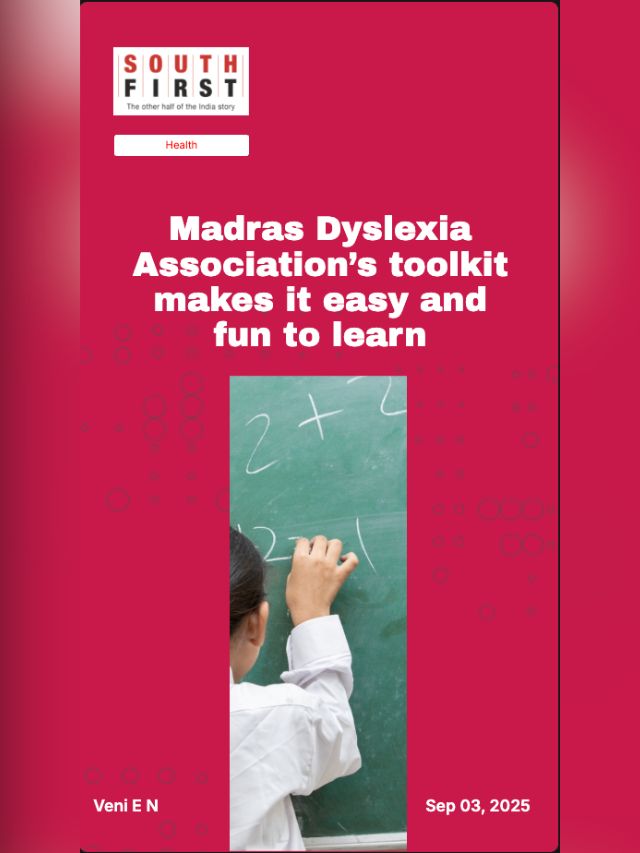 Madras Dyslexia Association’s toolkit makes it easy and fun to learn