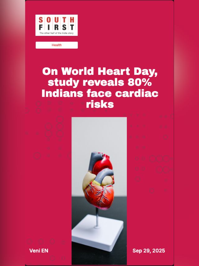 On World Heart Day, study reveals 80% Indians face cardiac risks