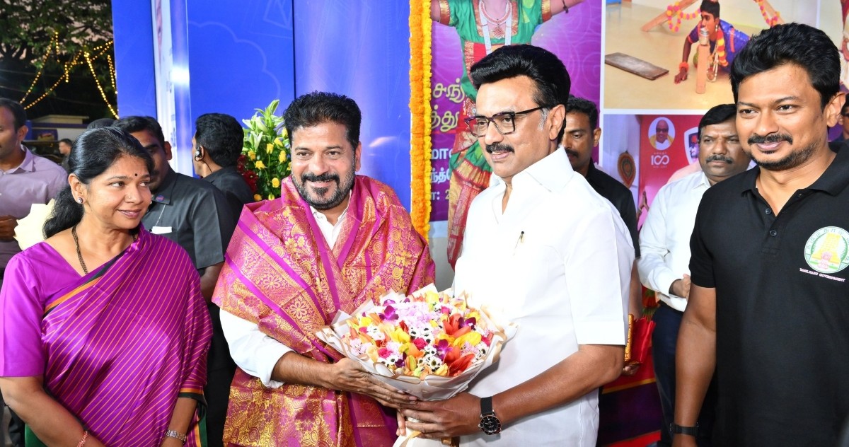Revanth Reddy and MK Stalin