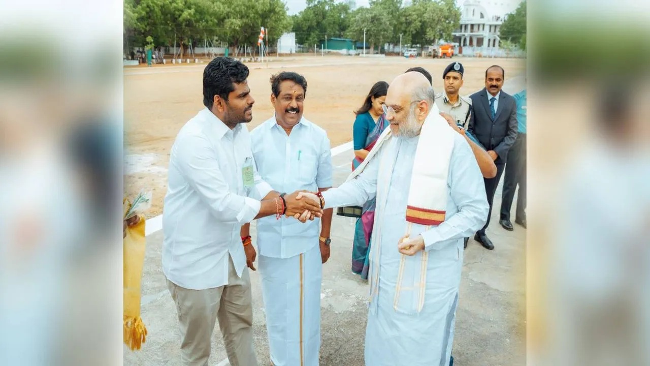 K Annamalai skipped the meeting, even as BJP state president Nainar Nagendran and others met Amit Shah at the latter's residence. (File photo)