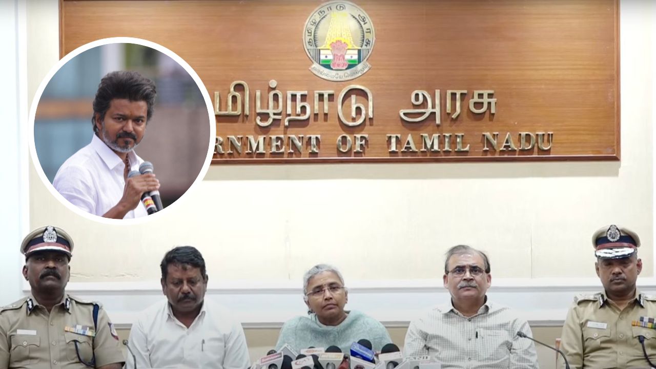 The public rally at Veluchamipuram, featuring actor-politician Vijay as part of the party’s outreach ahead of the 2026 Tamil Nadu Assembly elections.