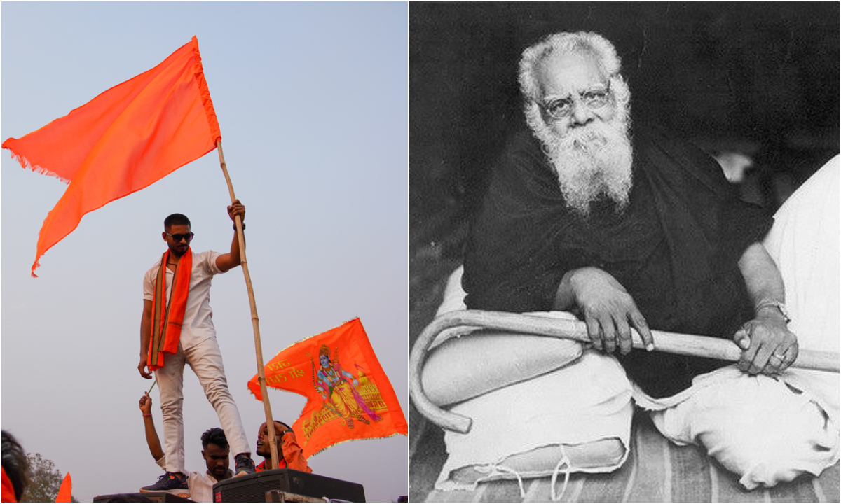 Many scholars stress that in Tamil Nadu, no one can enter politics by ignoring Periyar’s Dravidian politics or by refusing to engage with the question of social justice. Credit: x.com/ambedkariteIND, iStock