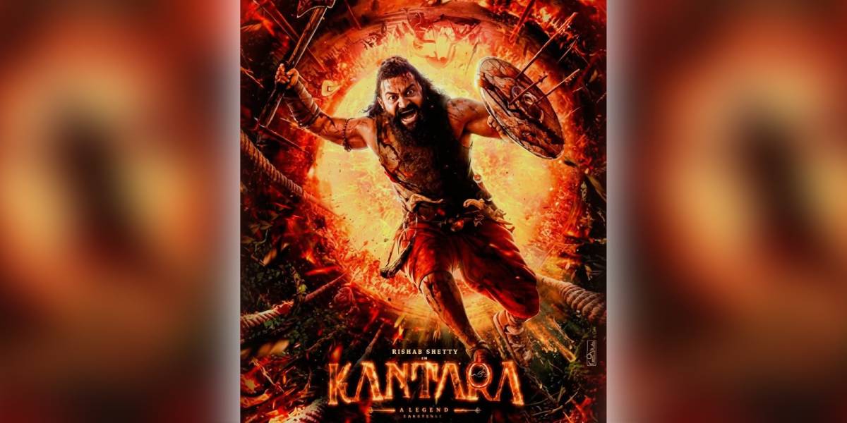 A poster of the film Kantara A Legend Chapter 1