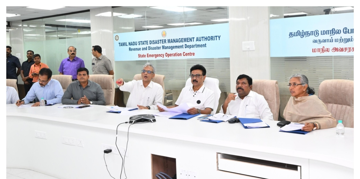 CM Stalin reviews monsoon preparedness