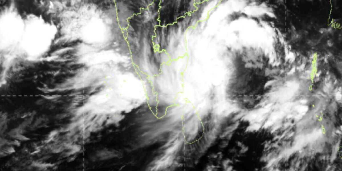 Cyclone Montha. As of 6 am on Monday, the system was centred approximately 600 km east of Chennai, 710 km south-southeast of Visakhapatnam, and 680 km south-southeast of Kakinada.
