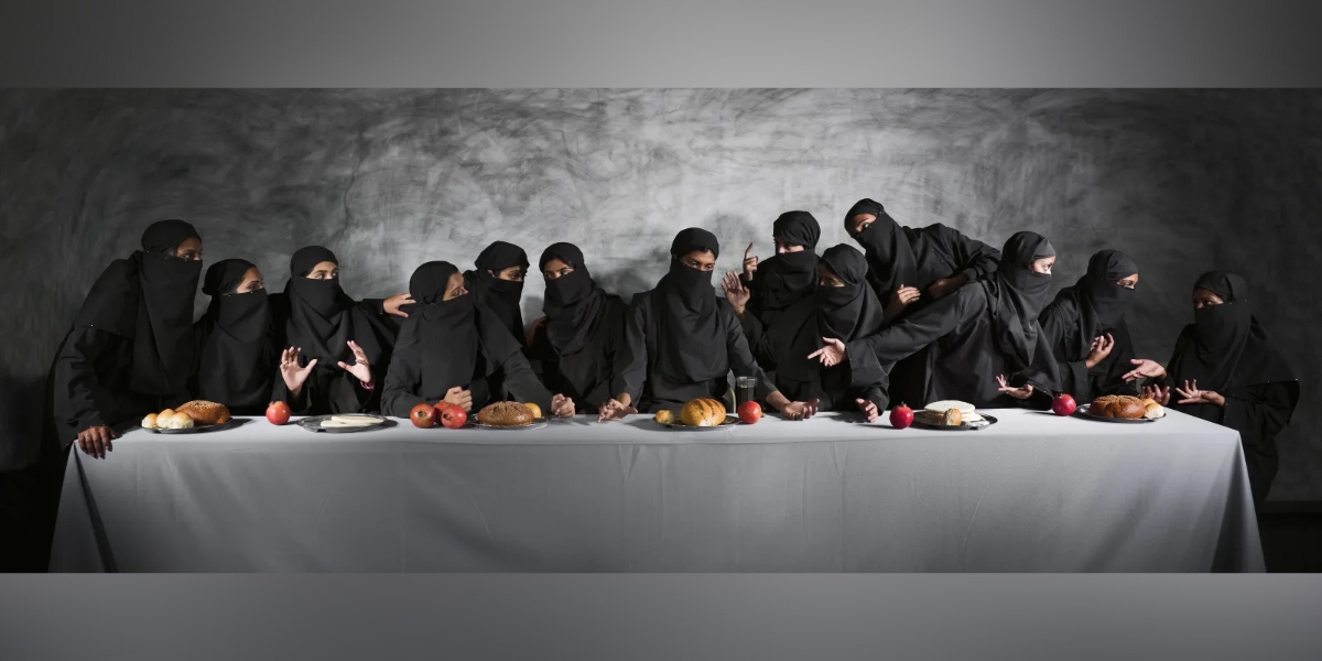 Last supper Gaza. (Vivek Vilasini)