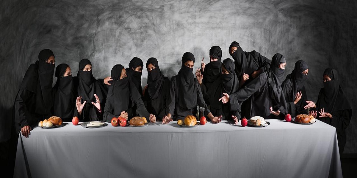 Last supper Gaza Work title -Last supper Gaza Artist -Vivek Vilasini