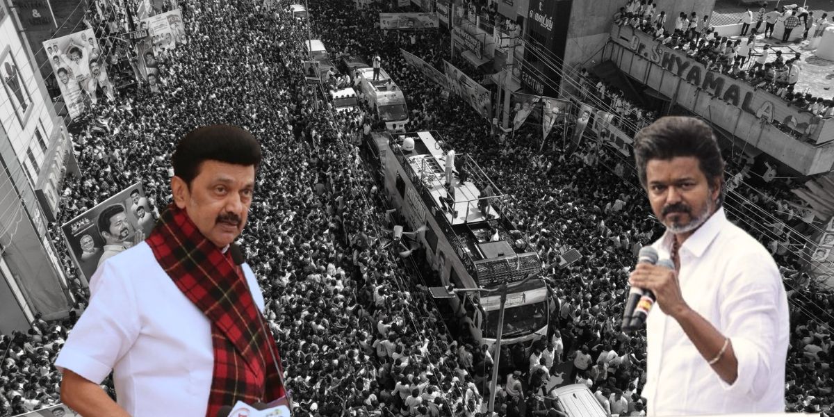 MK Stalin and Vijay. MK Stalin and Vijay.
