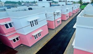 Kerala government in August handed over 332 newly built homes at Muttathara