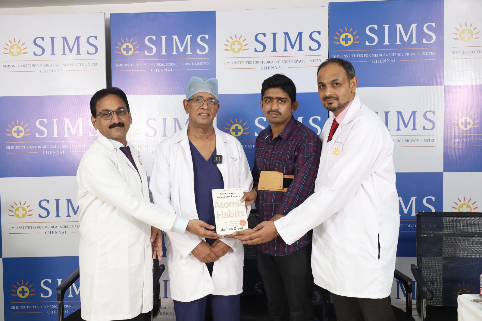 A team led by Dr VV Bashi and Dr Mohammed Idhrees conducted the five-hour surgery.
