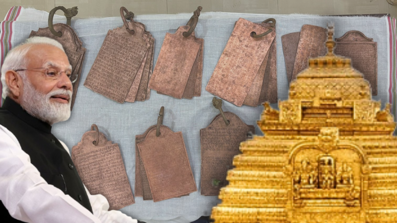 Etched in copper, lost with time: Srisailam’s history comes to the fore as the temple town welcomes Modi