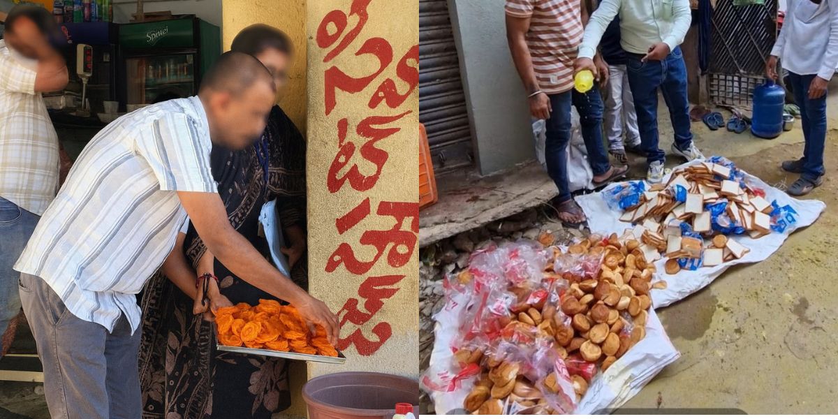 Telangana food safety teams found manufacturers using banned synthetic colours in popular milk-based sweets.