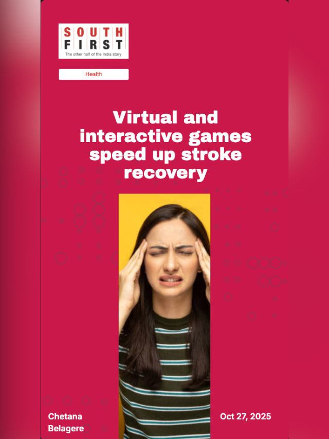 Virtual and interactive games speed up stroke recovery