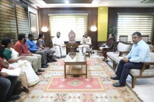 When a delegation from the state General Education Department met the Ministry of Education officials in May at New Delhi.