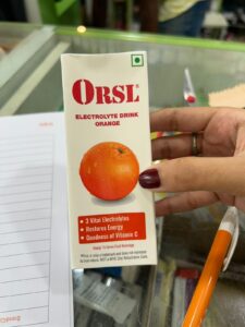 ORSL is being majorly sold in Bengaluru pharmacies. Credit: Anisha Reddy