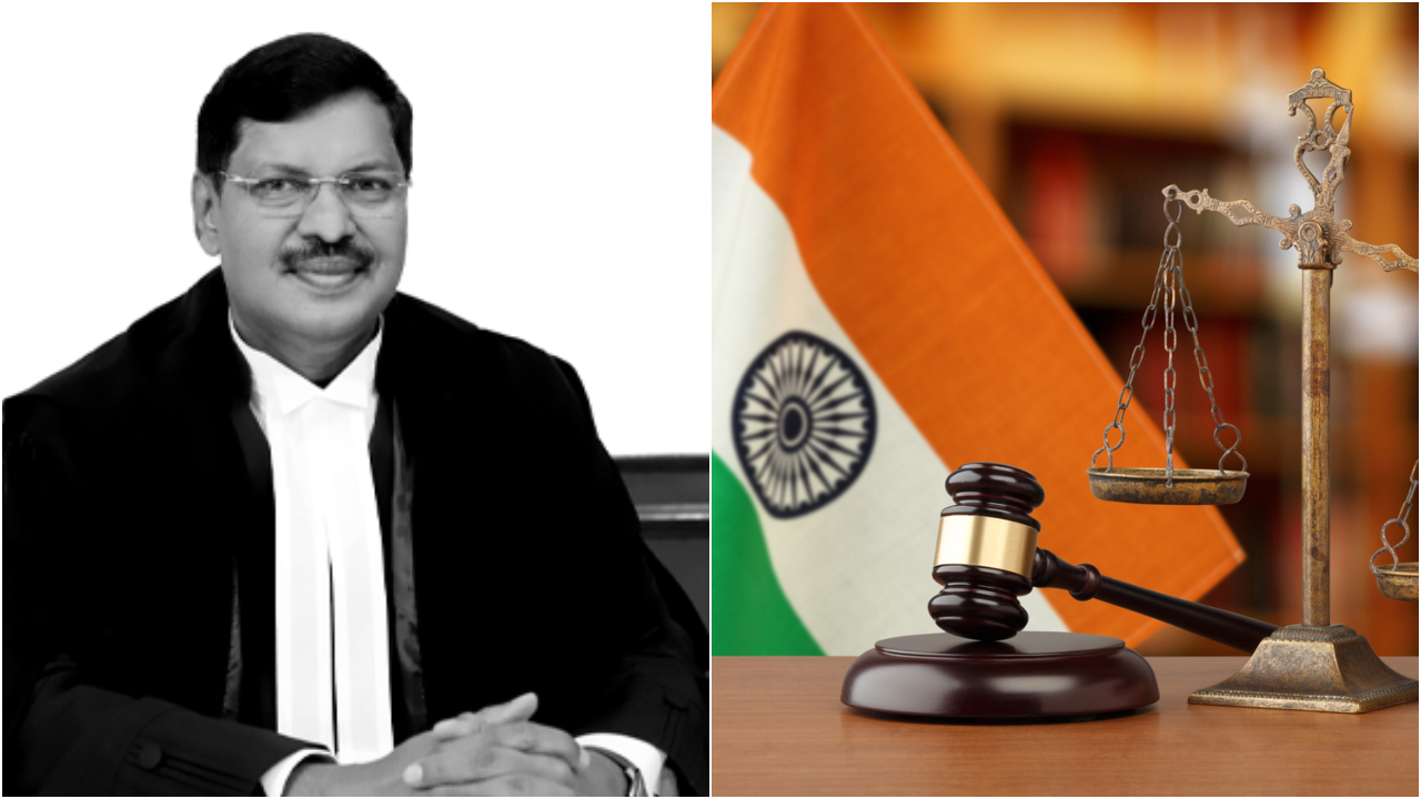 Shocking attack on CJI Gavai in Supreme Court ignites claims of ‘hatred spread by Sangh’ Chief Justice of India BR Gavai. Credit: www.sci.gov.in, iStock
