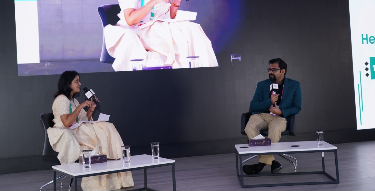 Fireside chat on 'Tackling Early–Onset Hair Loss' at the Dakshin Health Summit