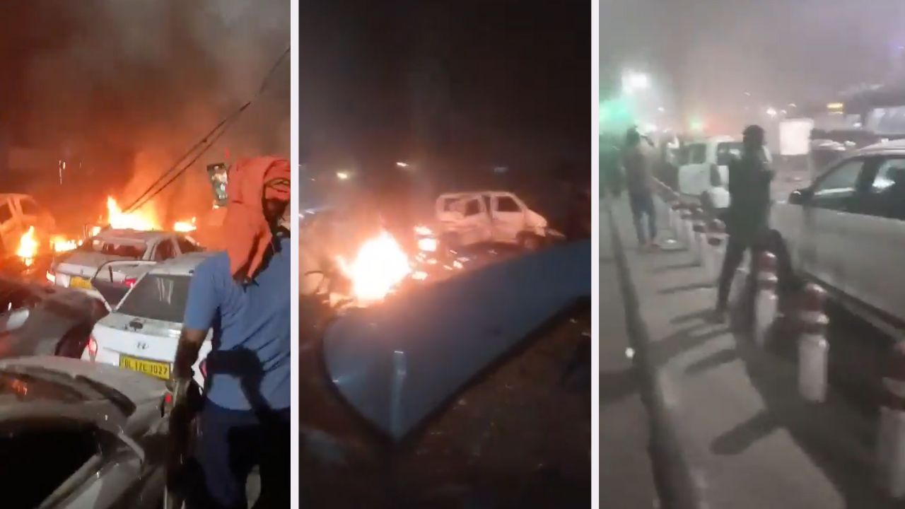 The explosion occurred between 6.30 and 7 pm near Gate No. 1 of the Red Fort Metro Station.