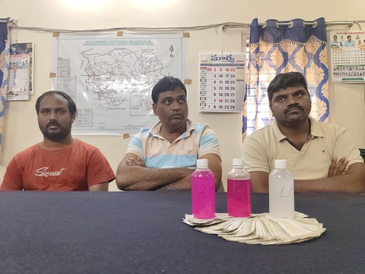 ACB officials immediately detained all three. An investigation is currently underway. Credit: x.com/TelanganaACB