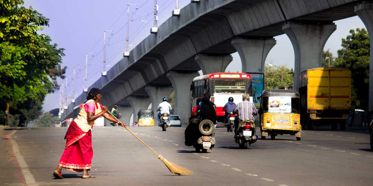 Hyderabad street (iStock)