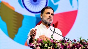 Rahul Gandhi hints at readiness for PM’s role at Vikarabad Congress meet