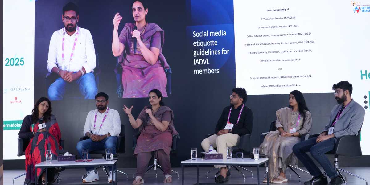 The session on 'Social Media and Skin & Hair Health' shed light on ups and downs of speaking up.