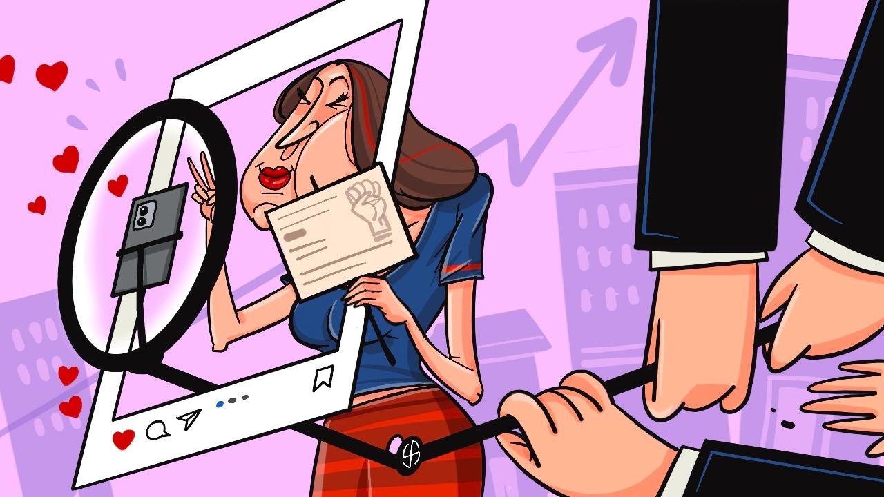 Social media and politics.