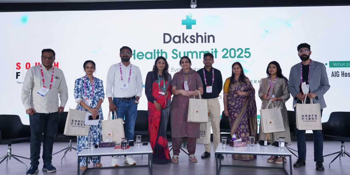 Panel discussion on "Social Media and Skin & Hair Health" at Dakshin Health Summit 2025