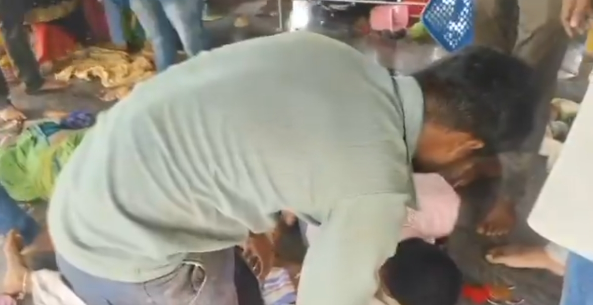 Stampede at Kasibugga temple