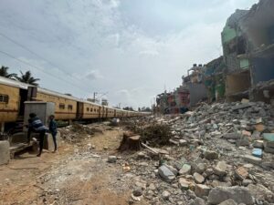 Some residents said they were informed a day prior to the demolition that officials would be coming to talk to them about the project.
