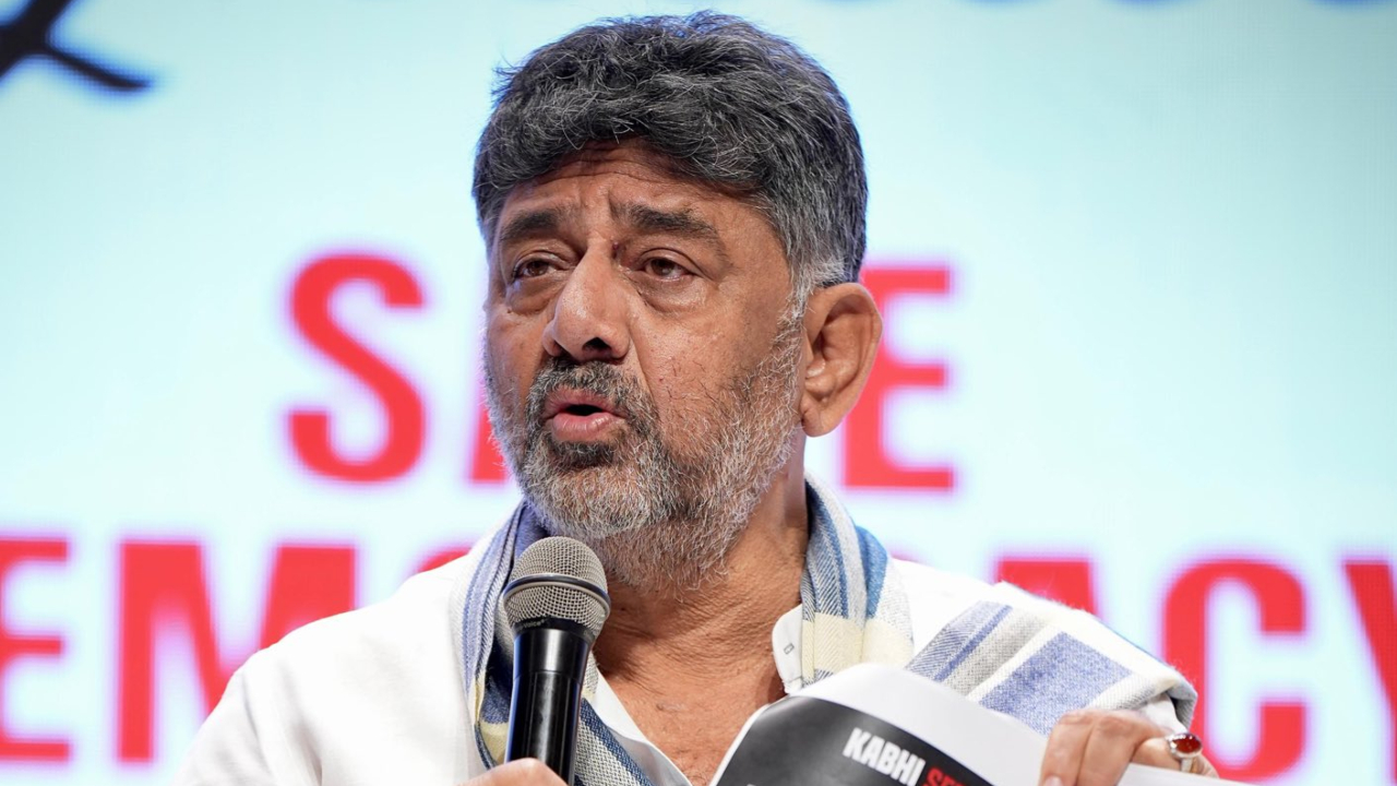 Karnataka DyCM DK Shivakumar. Credit: x.com/DKShivakumar