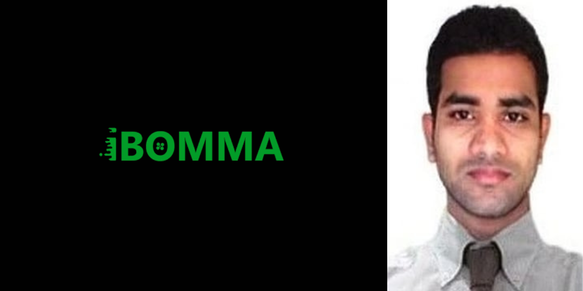 iBomma logo, Ravi.