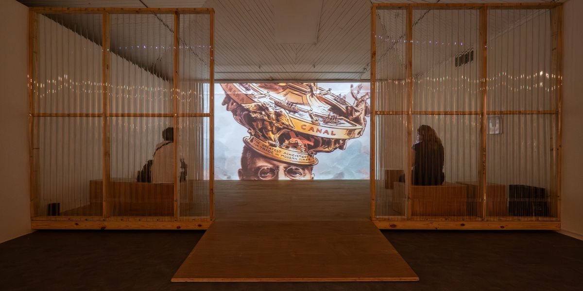 An exhibit at Kochi-Muziris Biennale.