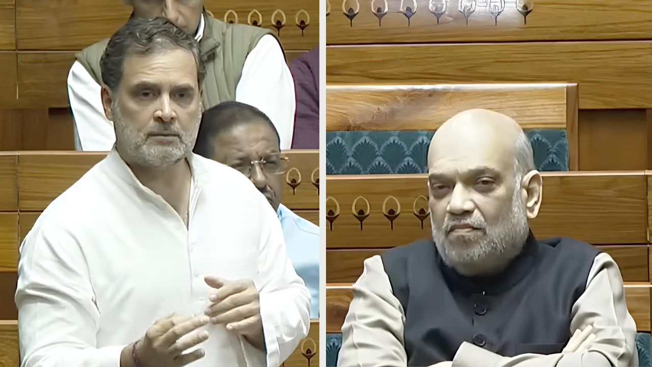 In Lok Sabha, Rahul Gandhi accuses BJP of undermining India’s democracy with ‘institutional capture’ 