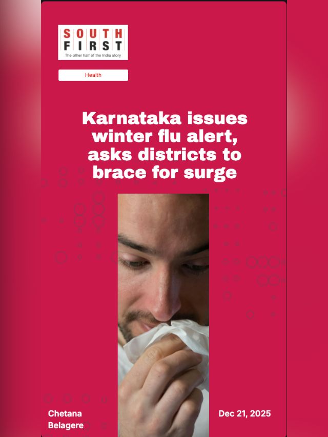 Karnataka issues winter flu alert, asks districts to brace for surge
