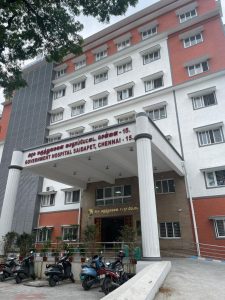 Saidapet government peripheral hospital.