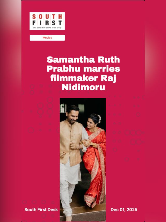 Samantha Ruth Prabhu marries filmmaker Raj Nidimoru